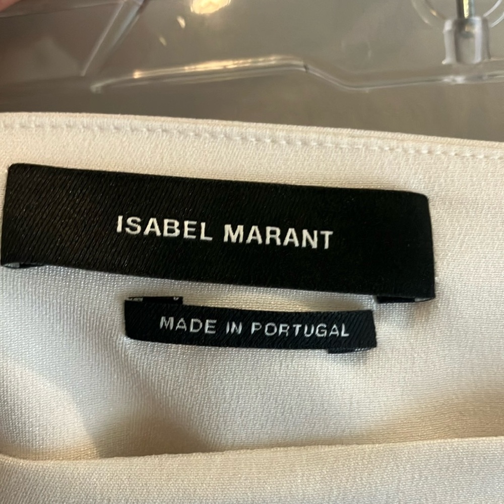 Isabel Marant Cream Midi Skirt